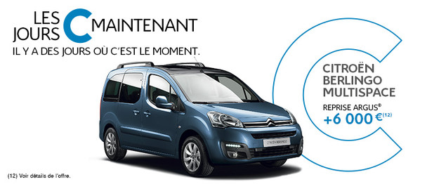 BERLINGO PROMO CITROEN GEITNER