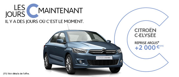 C ELYSEE PROMO CITROEN GEITNER