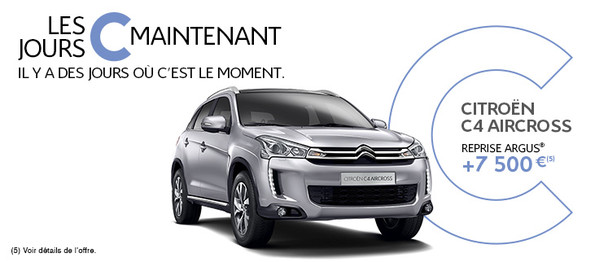 C4 AIRCROSS PROMO CITROEN GEITNER